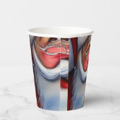 サンタクロース 紙コップ (右)