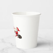 サンタクロース 紙コップ (左)