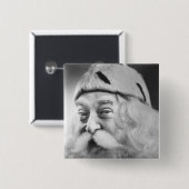 サンタクロース 缶バッジ (正面&裏面)