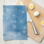 サンタクロース：赤身の年 キッチンタオル (四つ折り)