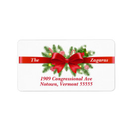 サンタクロース 返送先ラベル ラベル