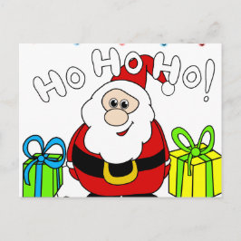 サンタクロース – 透明 シーズンポストカード