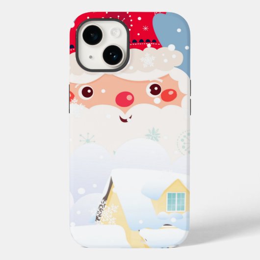 サンタクロース Case-Mate iPhoneケース (裏面)