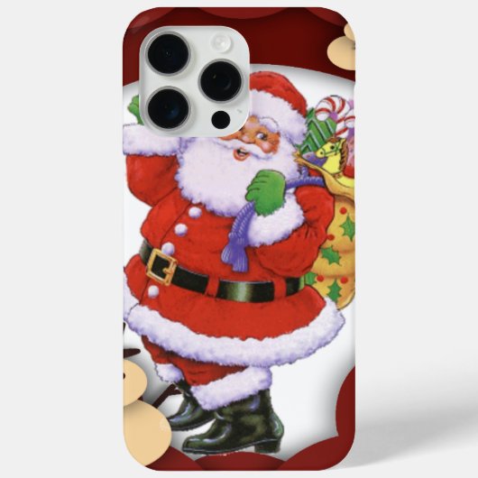 サンタクロース Case-Mate iPhoneケース (裏面)
