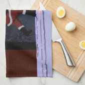 サンタクロース – I 信じ キッチンタオル (四つ折り)