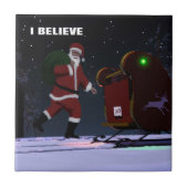サンタクロース – I 信じ タイル (正面)