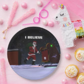 サンタクロース – I 信じ ペーパープレート (パーティー)