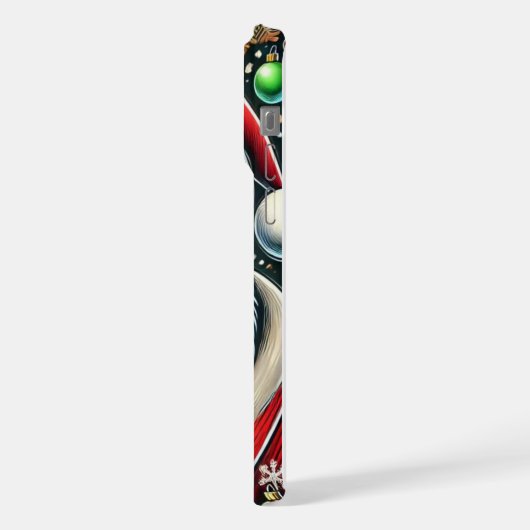 サンタクロース iPhoneケース (左側面)