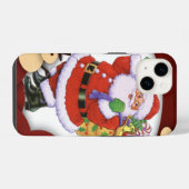 サンタクロース iPhoneケース (裏面横)