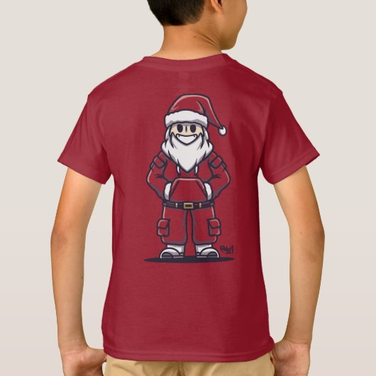 サンタクロース Tシャツ (裏面)