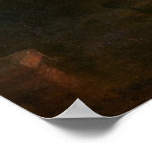 サンタクロースbyウィリアム・ホルブルック・ヒゲ ポスター (角)