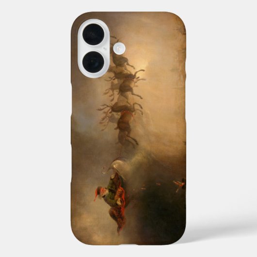 サンタクロースbyウィリアム・ホルブルック・ヒゲ Case-Mate iPhoneケース (裏面)