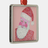 サンタクロースinポインティリスクリスマスオーナメント メタルオーナメント (右)