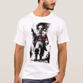 サンタクロースInkクリスマスTシャツ Tシャツ (正面)
