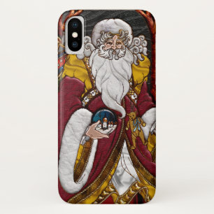 サンタクロースiPhoneケース iPhone X ケース