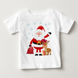 サンタクロースTシャツ ベビーTシャツ