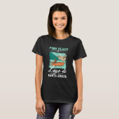 サンタクローチェ湖での釣り Tシャツ (正面フル)