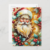サンタクローポートレート シーズンポストカード (正面/裏面)