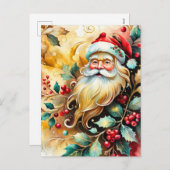 サンタクローポートレート シーズンポストカード (正面/裏面)
