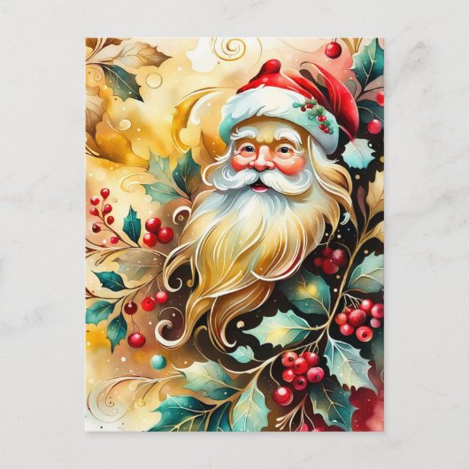 サンタクローポートレート シーズンポストカード (正面)