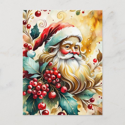 サンタクローポートレート シーズンポストカード (正面)