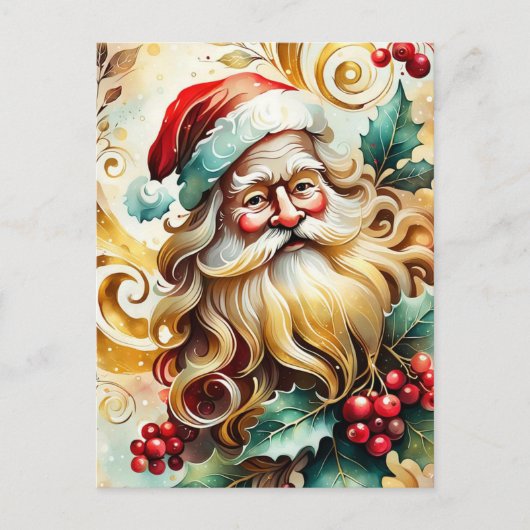 サンタクローポートレート シーズンポストカード (正面)