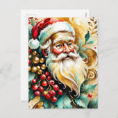 サンタクローポートレート シーズンポストカード (正面/裏面)