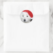 サンタクープのステッカー ラウンドシール (バッグ)