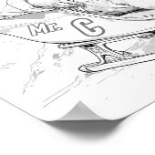 サンタクールと小妖精や小人 ポスター (角)