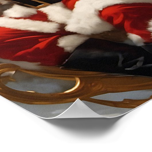 サンタクールと小妖精や小人 ポスター (角)