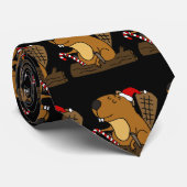 サンタクールハットクリスマスマンガのビーバー ネクタイ (ロール)