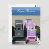 サンタクールモニカの家はがき！ ポストカード (正面/裏面)