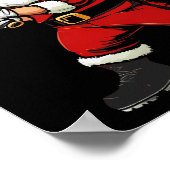 サンタクールー遊ズ野球のクリスマス野球選手 ポスター (角)