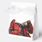 サンタクールー飲みアイスコーヒースクリスマスアート フェイバーボックス (正面)