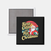 サンタク保ラと共にこのクリスマスに落ち着いてリズ マグネット (正面/裏面)