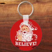 サンタク信じロースに キーホルダー (正面)