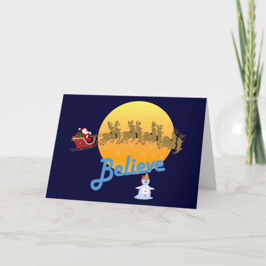 サンタク信じロースに シーズンカード (正面)