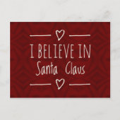 サンタク信じロース引用文 シーズンポストカード (正面)