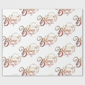 サンタク信じロース ラッピングペーパー (フラット)