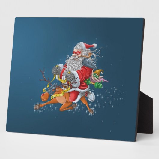 サンタク怒ロース フォトプラーク (側面)