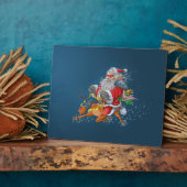 サンタク怒ロース フォトプラーク (側面)