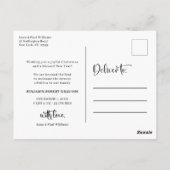 サンタク来リース生誕発表 ポストカード (裏面)