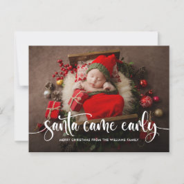 サンタク来リース生誕発表 ポストカード