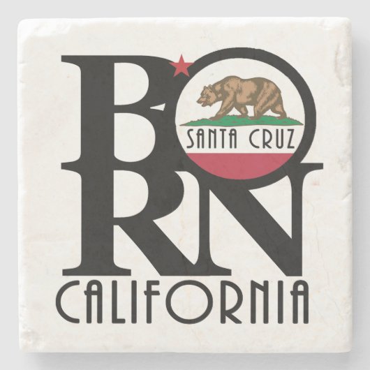 サンタク生まれルス ストーンコースター (正面)