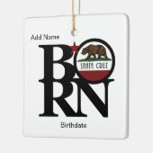 サンタク生まれルーズカスタムオーナメント セラミックオーナメント (左)