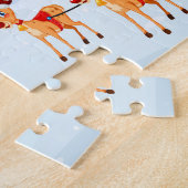 サンタク祝リスマスウィズキッズジグソーパズル ジグソーパズル (側面)