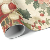 サンタク素朴ラン ラッピングペーパー (ロールコーナー)