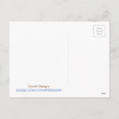 サンタク親愛ッキーでおもちゃブラックハート シーズンポストカード (裏面)