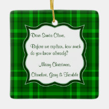 サンタク親愛ラクレタークリスマスススススクエアオーナメント