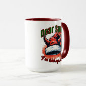 サンタク親愛リおもしろいスマグ マグカップ (正面右)